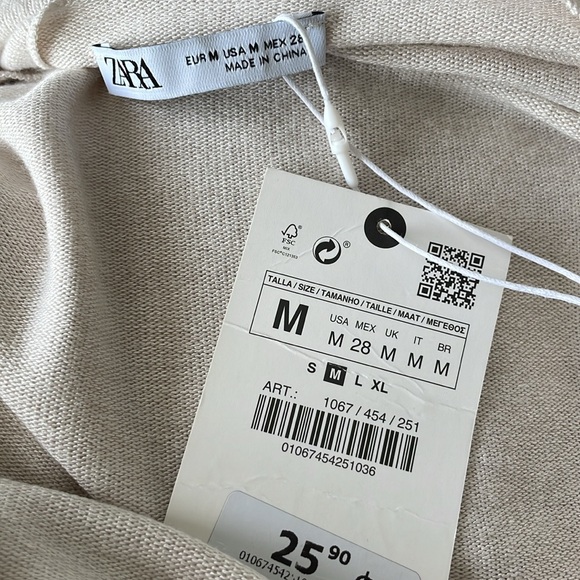 Zara Cream Top - Picture 5 of 5